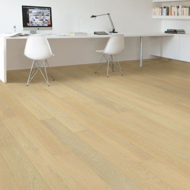 Compact Roble Lirio Blanco extra mate...