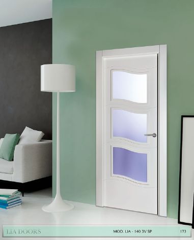PUERTA LACADA BLOCK 3V L140