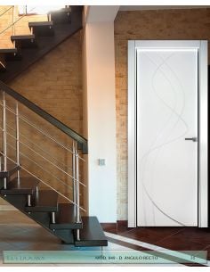 PUERTA LACADA DISEÑO GRUPO D EN BLOCK CIEGA BL MODELO 849 ANGULO RECTO