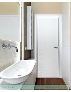 PUERTA LACADA DISEÑO GRUPO C EN BLOCK CIEGA BL MODELO 857