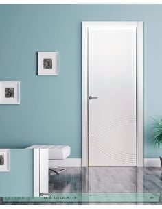 PUERTA LACADA DISEÑO GRUPO B EN BLOCK CIEGA BL MODELO 812