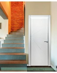 PUERTA LACADA DISEÑO GRUPO C EN BLOCK CIEGA BL MODELO 815