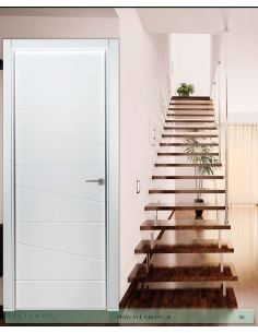 PUERTA LACADA DISEÑO GRUPO B EN BLOCK CIEGA BL MODELO 814