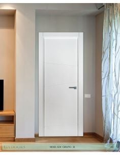 PUERTA LACADA DISEÑO GRUPO B EN BLOCK CIEGA BL MODELO 824
