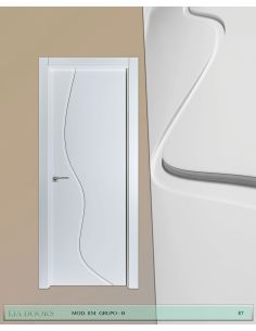PUERTA LACADA DISEÑO GRUPO B EN BLOCK CIEGA BL MODELO 854