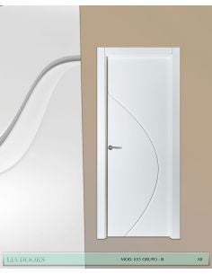 PUERTA LACADA DISEÑO GRUPO B EN BLOCK CIEGA BL MODELO 853