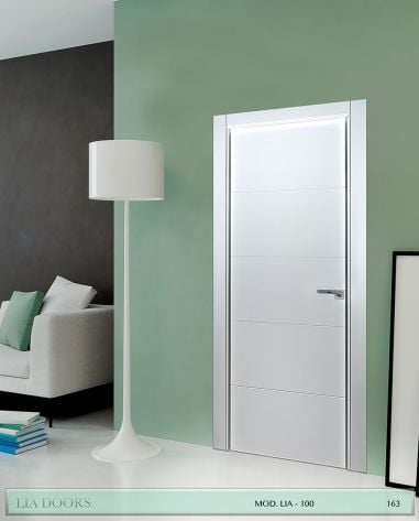 PUERTA LACADA DISEÑO GRUPO A EN BLOCK CIEGA BL LIA 100