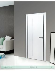 PUERTA LACADA DISEÑO GRUPO A EN BLOCK CIEGA BL LIA 117