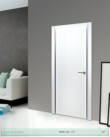 PUERTA LACADA DISEÑO GRUPO A EN BLOCK CIEGA BL LIA 117