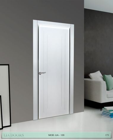 PUERTA LACADA DISEÑO GRUPO A EN BLOCK CIEGA BL LIA 120
