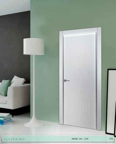 PUERTA LACADA DISEÑO GRUPO A EN BLOCK CIEGA BL LIA 210