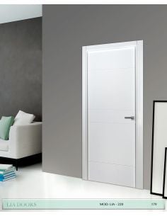 PUERTA LACADA DISEÑO GRUPO A EN BLOCK CIEGA BL LIA 220