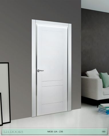 PUERTA LACADA DISEÑO GRUPO A EN BLOCK CIEGA BL LIA 230