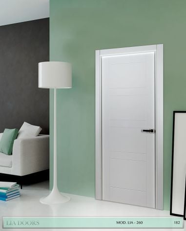PUERTA LACADA DISEÑO GRUPO A EN BLOCK CIEGA BL LIA 260