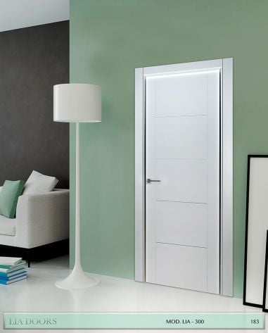 PUERTA LACADA DISEÑO GRUPO A EN BLOCK CIEGA BL LIA 300