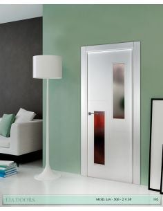 PUERTA LACADA DISEÑO GRUPO A EN BLOCK 2V BL LIA 500 2V  SP