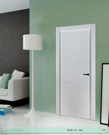 PUERTA LACADA DISEÑO GRUPO A EN BLOCK CIEGA BL LIA 500
