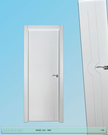 PUERTA LACADA DISEÑO GRUPO A EN BLOCK CIEGA BL LIA 900