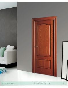 PUERTA BARNIZ SAPELLY PROMA EN BLOCK 412 PROMA RLV CIEGA BL SAPELLY