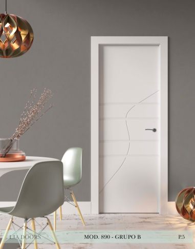 PUERTA LACADA BLOCK Grupo B Ciega L890