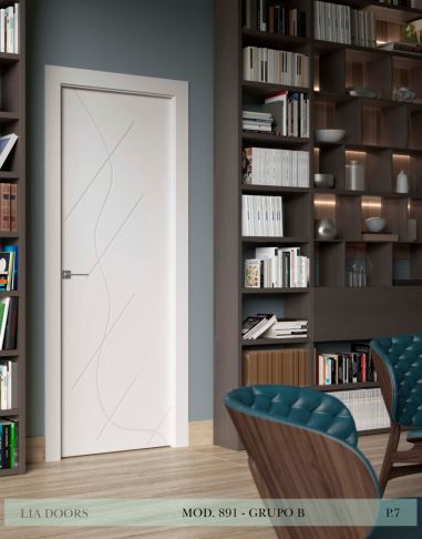 PUERTA LACADA BLOCK Grupo B Ciega L891