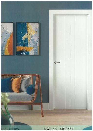 PUERTA LACADA BLOCK Grupo D Ciega L879